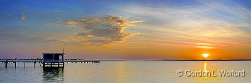 Powderhorn Lake Sunrise 33356-9.jpg - Photographed along the Gulf coast near Port Lavaca, Texas, USA.